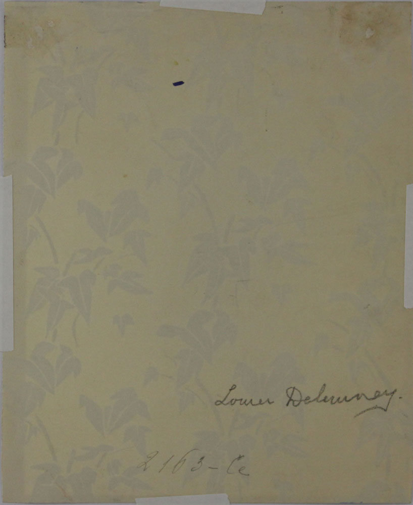 Sonia Delaunay-Terk, Ukrainian (1885-1979) Gouache on Paper, Fabric Design. 