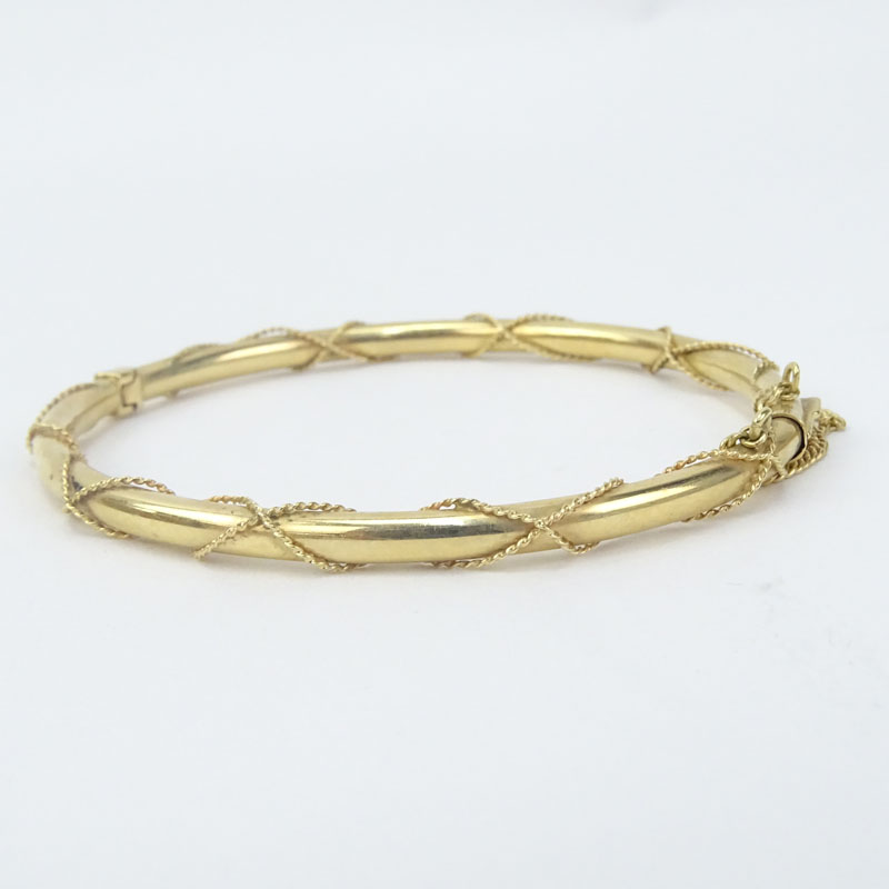 Three (3) Vintage Gold Bracelets.