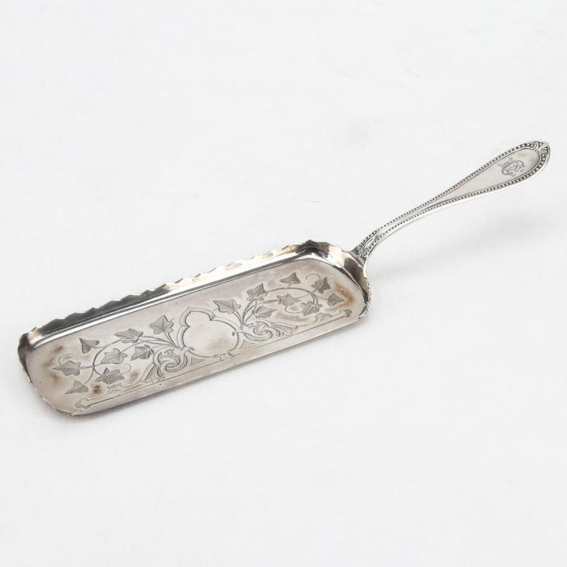 Tiffany & Co. Sterling Silver Crumber.