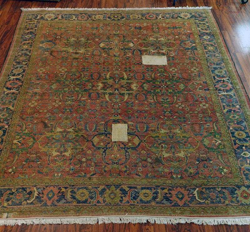 Antique Persian Sultanbad Rug.