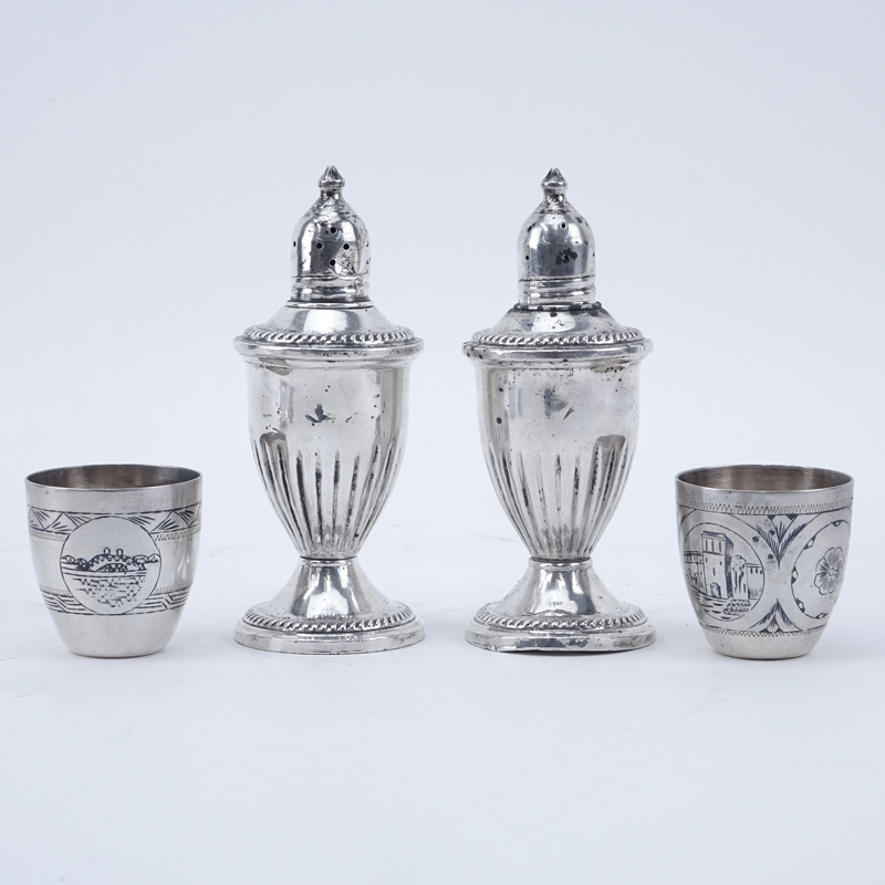 Grouping of Sterling Silver and Silver Tableware.