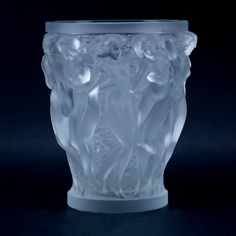 Lalique Bacchantes Vase.