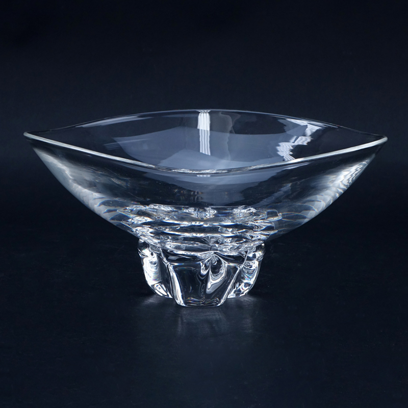 Steuben Crystal "Trillium" Bowl. 