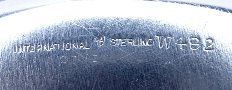 International Sterling Silver Round Dish.