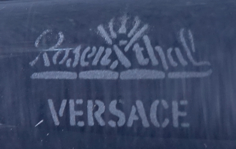 Three (3) Versace Rosenthal Crystal Medusa Wine Stoppers.
