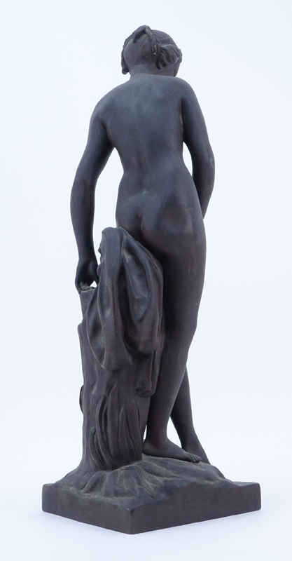 After: Etienne Maurice Falconet, French (1716 - 1791) "Baigneuse" Bronze Sculpture. 