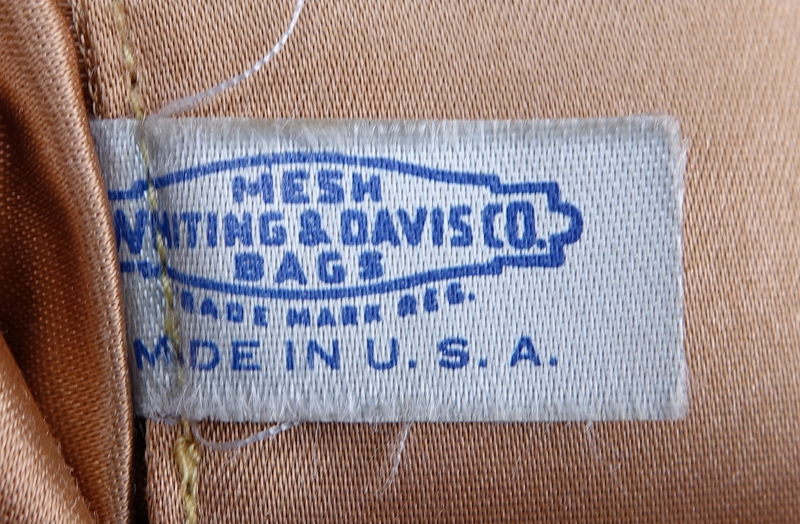 Three (3) Vintage Whiting & Davis Mesh Bags. Gold-tone hardware.