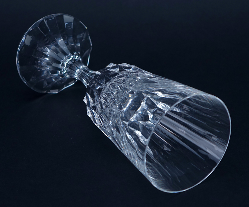 Six (6) Baccarat "D’Assas" Crystal Water Goblets. 