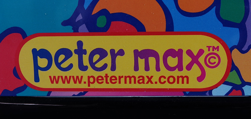 Signed Peter Max Poster "A New Beginning". 