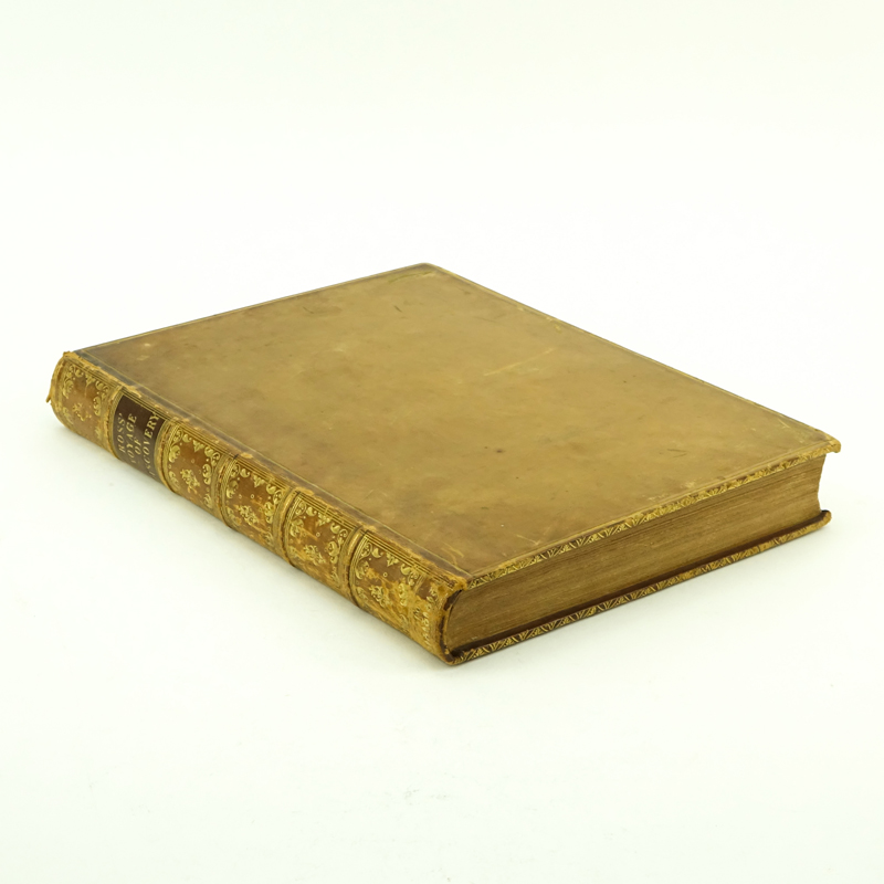 John Ross (1777-1856) "A Voyage of Discovery" Leather Bound Book. 