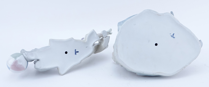 Two (2) Lladro Porcelain Figures.