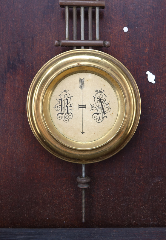 Antique Hitchcock Style Clock.