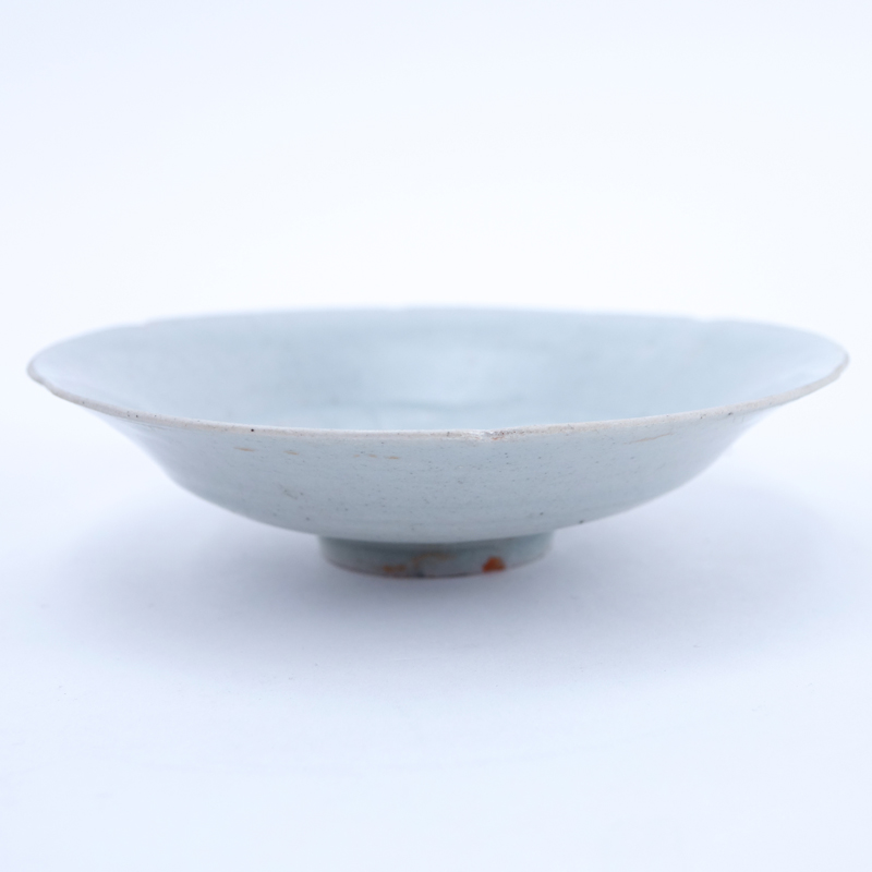 Chinese Song Dynasty (1127–1279) Oingbai Ware Dish.