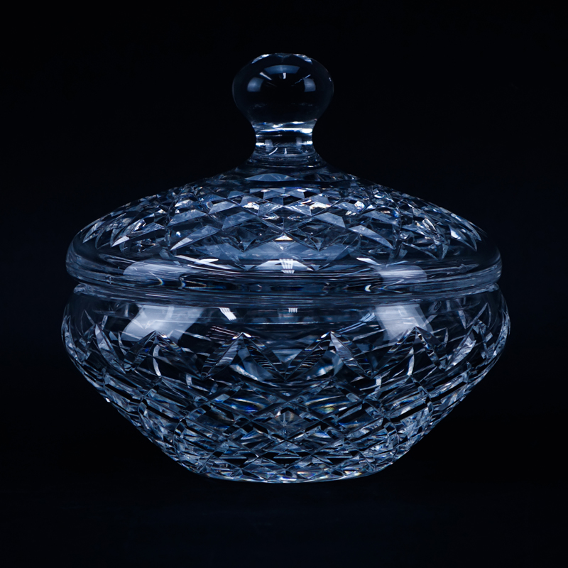 Waterford Cut Crystal Covered Box