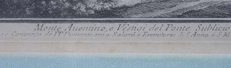 After: Giovanni Battista Piranesi, Italian (1720-1778) Pair of 19/20th Century Etchings