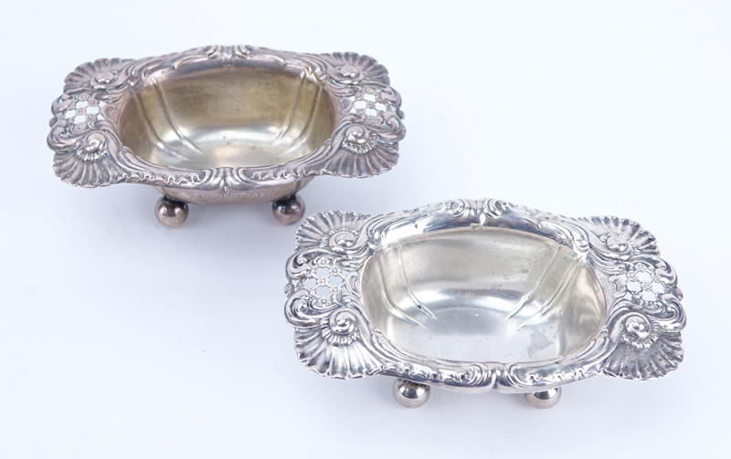 Four (4) Pieces Sterling Silver Table Top Items