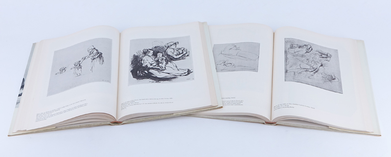 Drawings of Rembrandt, Hardcover books by Seymour Slive: Volume 1-2
