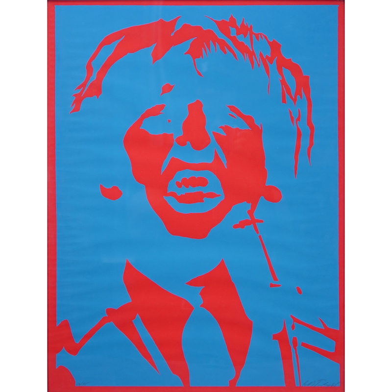 Robert Stanley, American (1932-1997) Silkscreen in 2 colors "Ringo Starr"