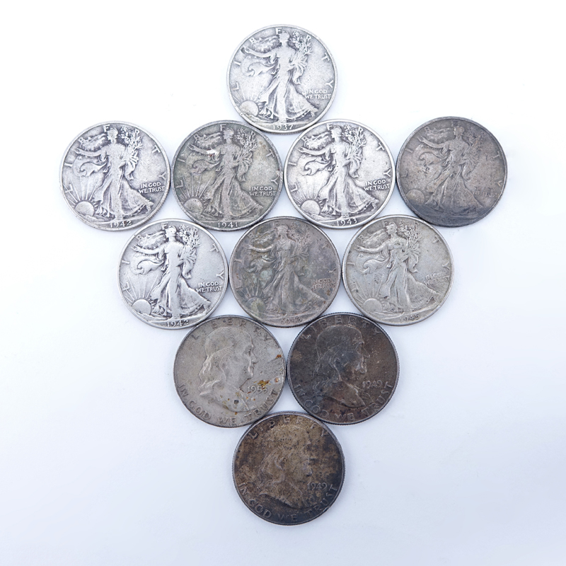 Collection of Eleven (11) U.S. Coins.