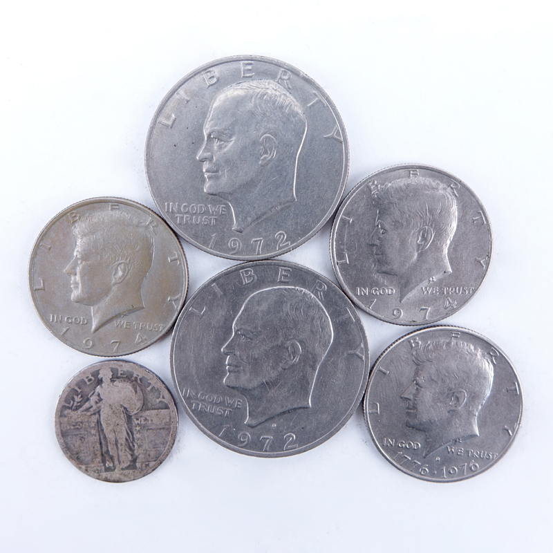 Collection of Six (6) U.S. Coins