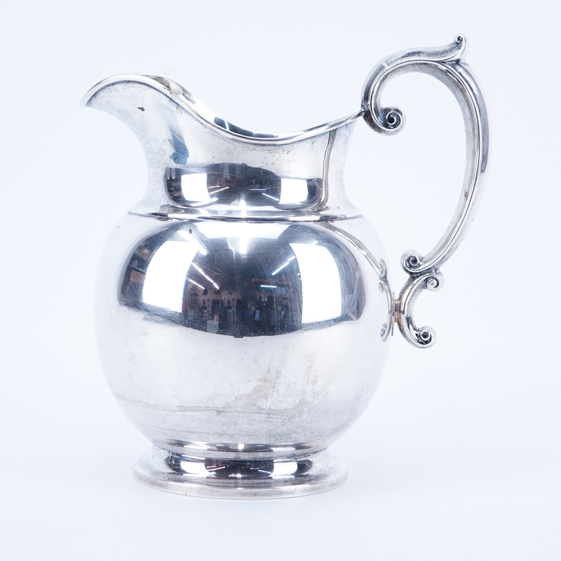 Alvin Sterling Silver Water Pitcher