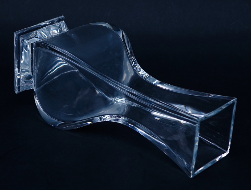 Baccarat Crystal "Lotus" Vase