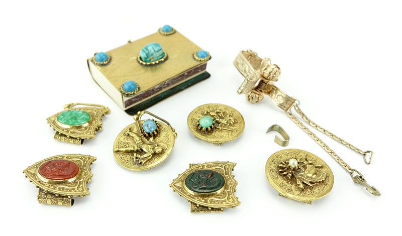 Lot of Assorted Gold Tone Items
