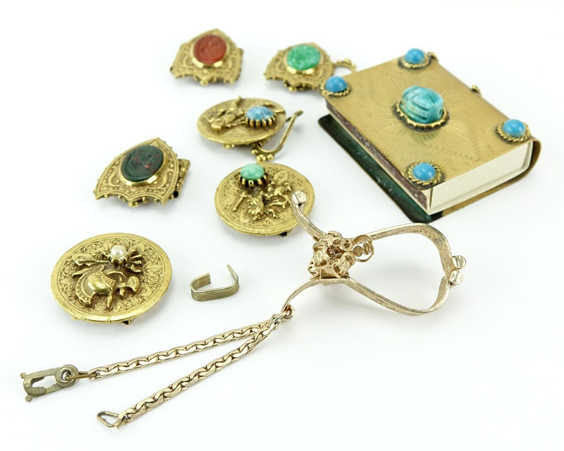 Lot of Assorted Gold Tone Items