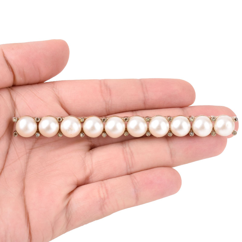 Ten (10) Pieces Faux Pearl Costume Fashion Jewelry