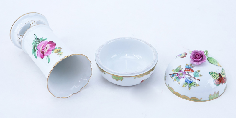 Two (2) Piece Herend and Meissen Lot