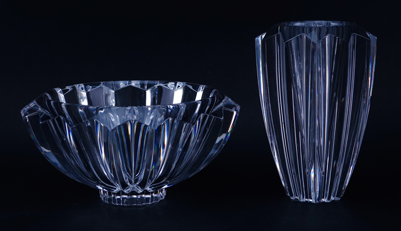Collection of Six (6) Orrefors Crystal Tableware