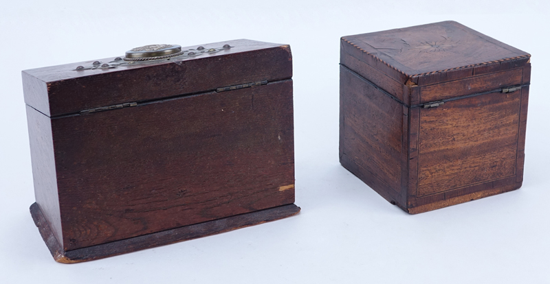 Two (2) Antique Boxes