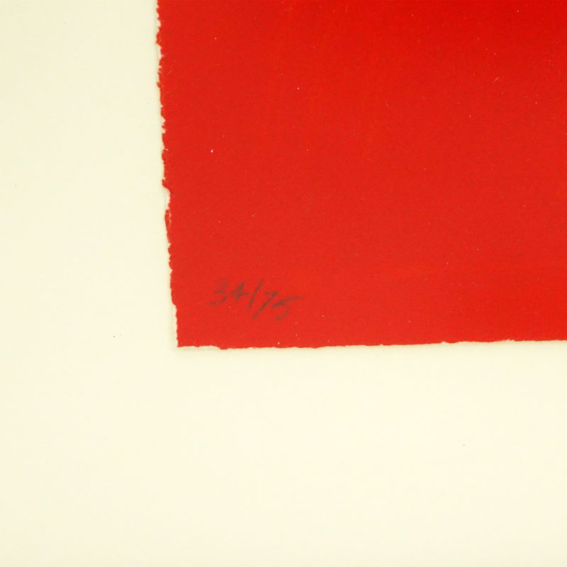 Alexander Calder, American (1898-1976) Color lithograph "McGovern"