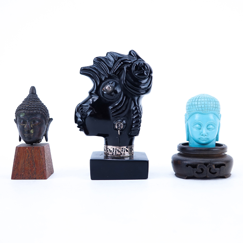 Collection Of Three (3) Miniature Busts