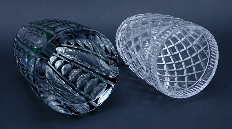Collection of Two (2) Crystal Tableware.