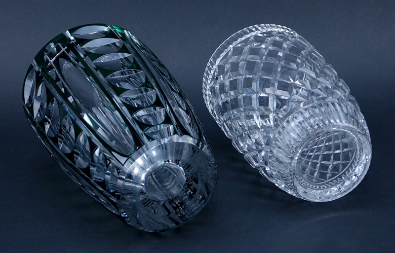 Collection of Two (2) Crystal Tableware.