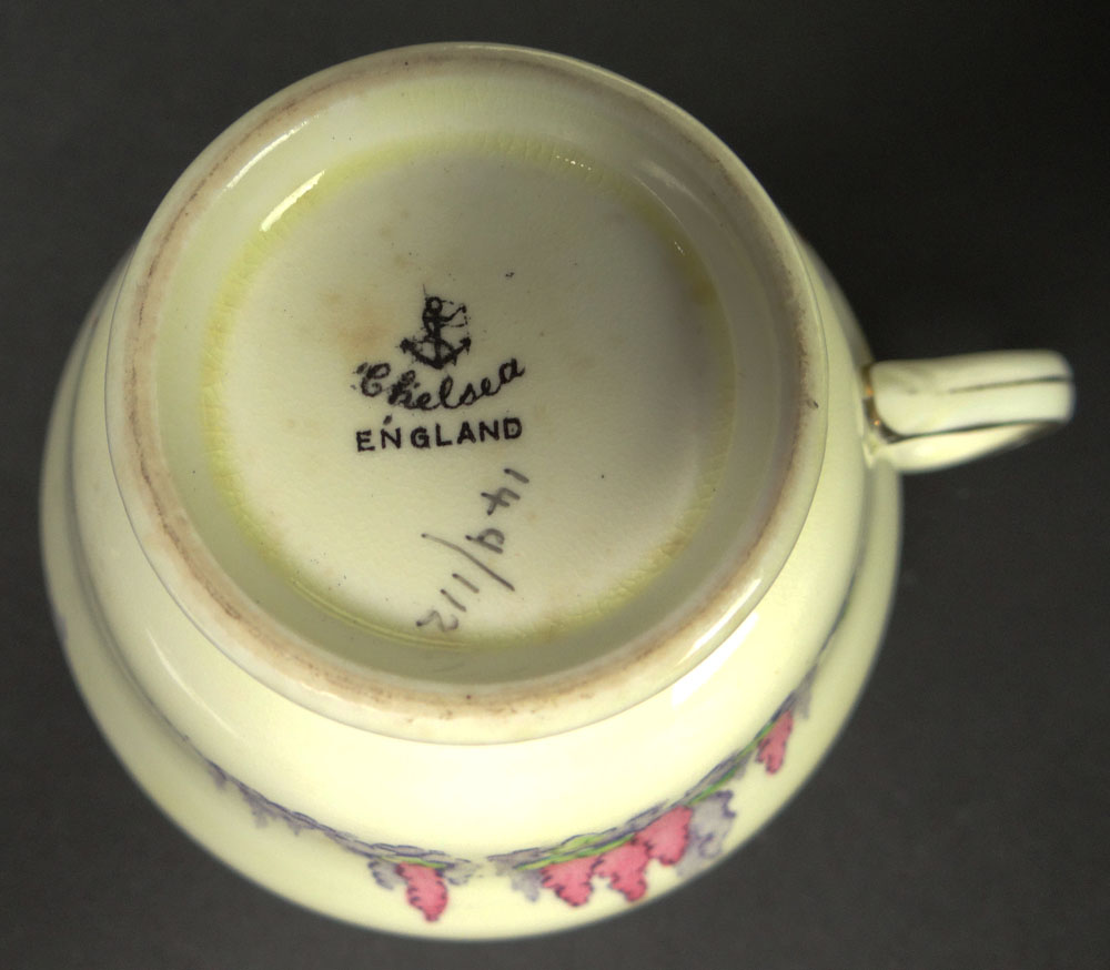 Hand Painted Chelsea England Ceramic