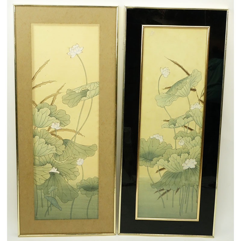 Pair Of Decorative Framed Prints "