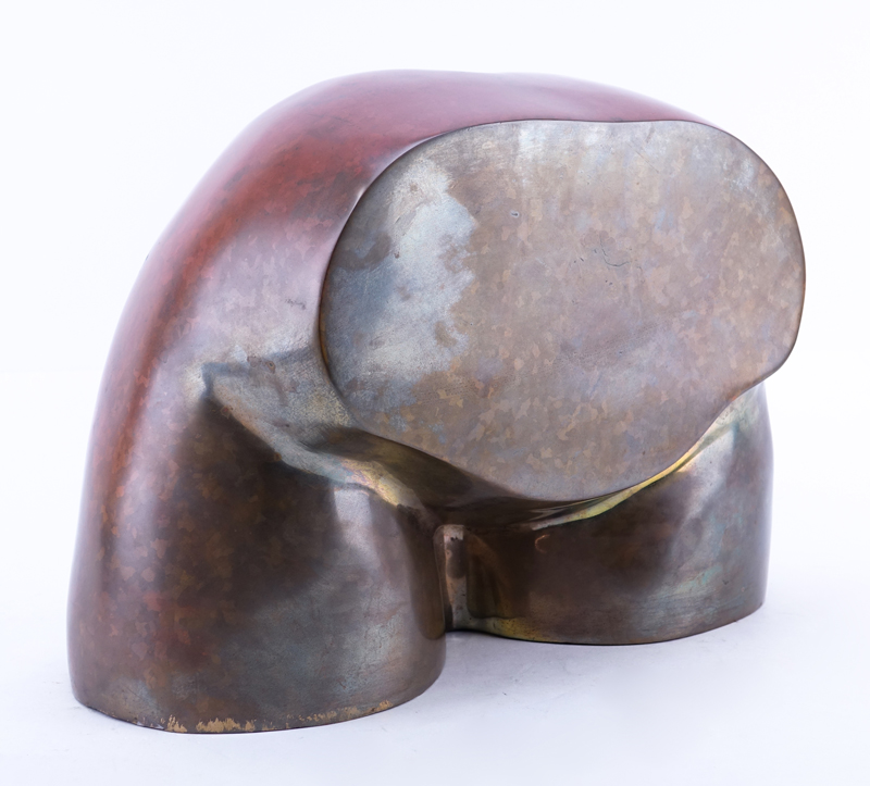 Elliot Miller, American (20th C.) Modern Bronze Sculptur