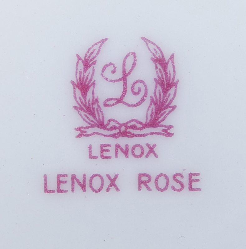 One Hundred Twenty Three (123) Piece Lenox "Lenox Rose" Porcelain Dinner Service
