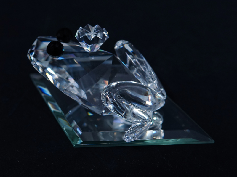 Four (4) Swarovski Crystal Animal Figurine in Original Boxes