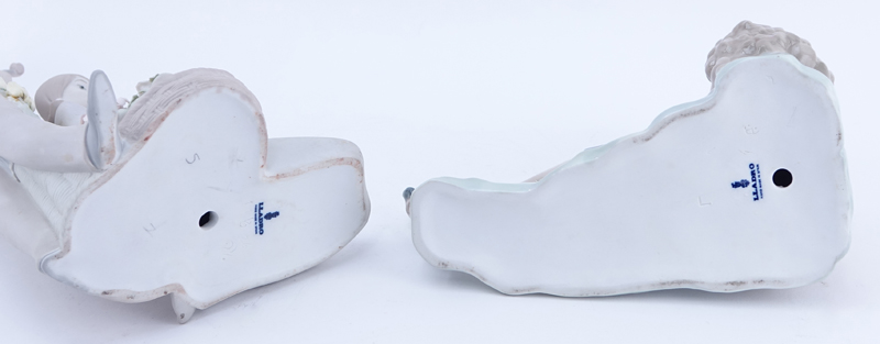 Two (2) Lladro Porcelain Figures