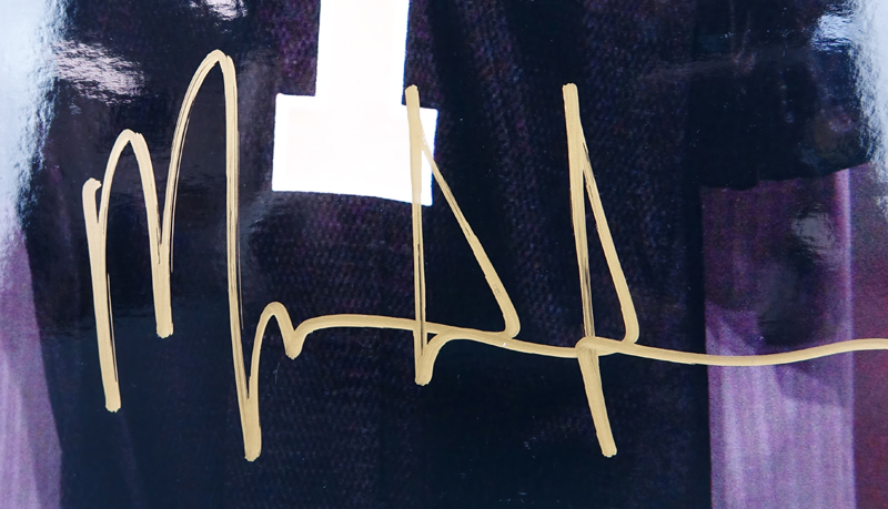Hand Signed Mark Ingram NFL Draft 8 x 10 Photo.