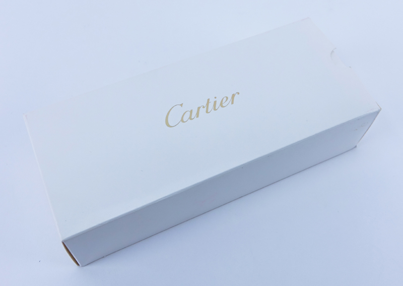 Cartier Pasha Fountain Pen with 18K Gold Nib. COA and box with documents included.