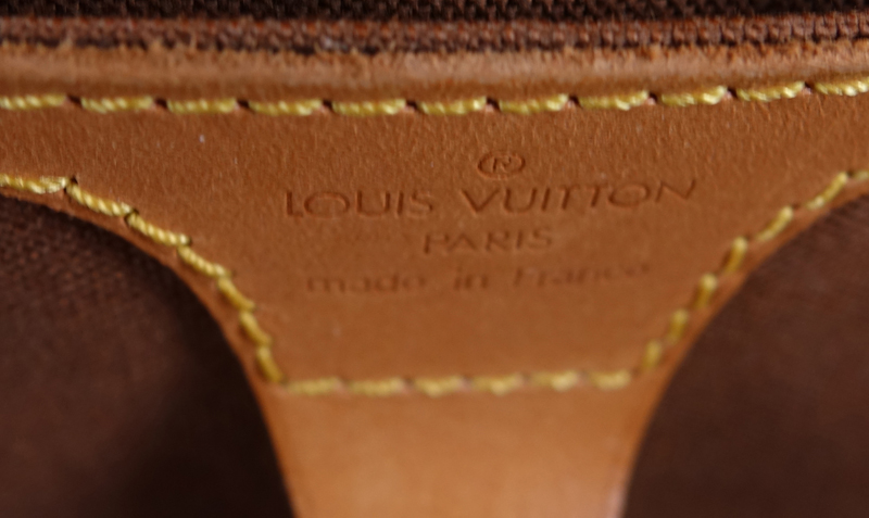 Louis Vuitton Brown Monogram Coated Canvas Ellipse GM Bag.