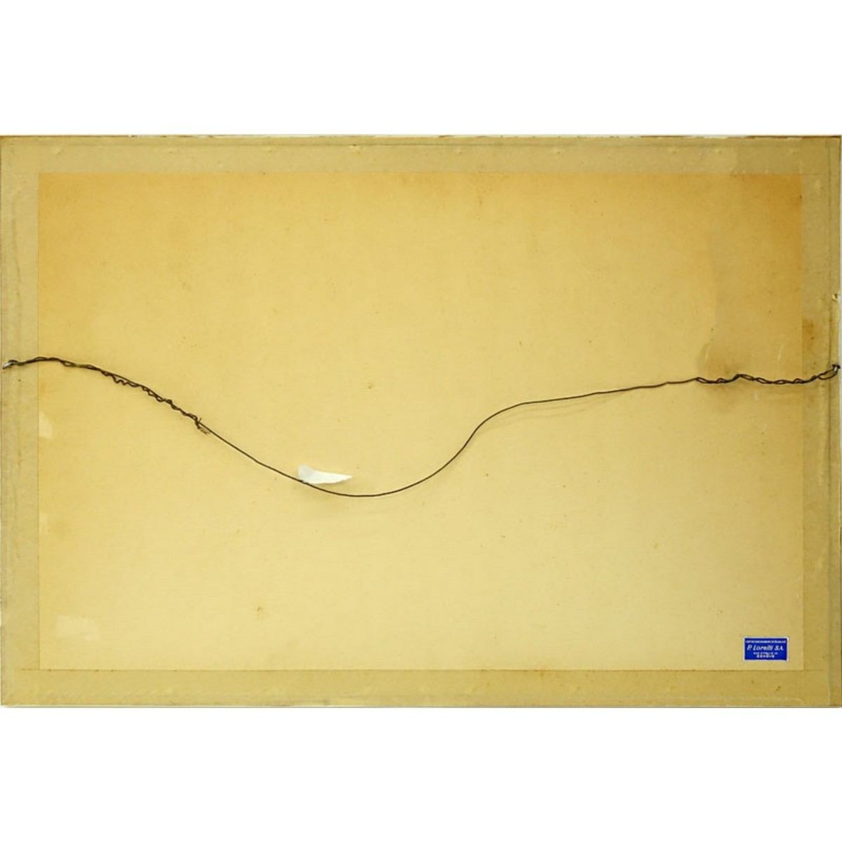 Kurt Von Ballmoos, Swiss/German (1934 - 2016) Gouache on Paper, Untitled Abstract Scene, Signed Lower Right. Artist information attached en verso.