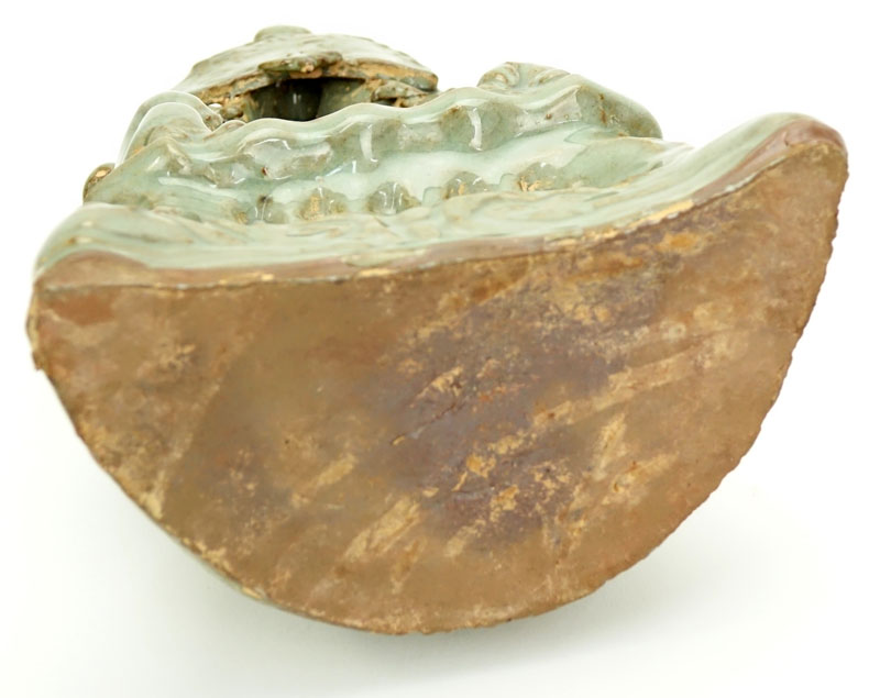 Southeast Asian Celadon Glazed Pottery Grotto Group. Unsigned.