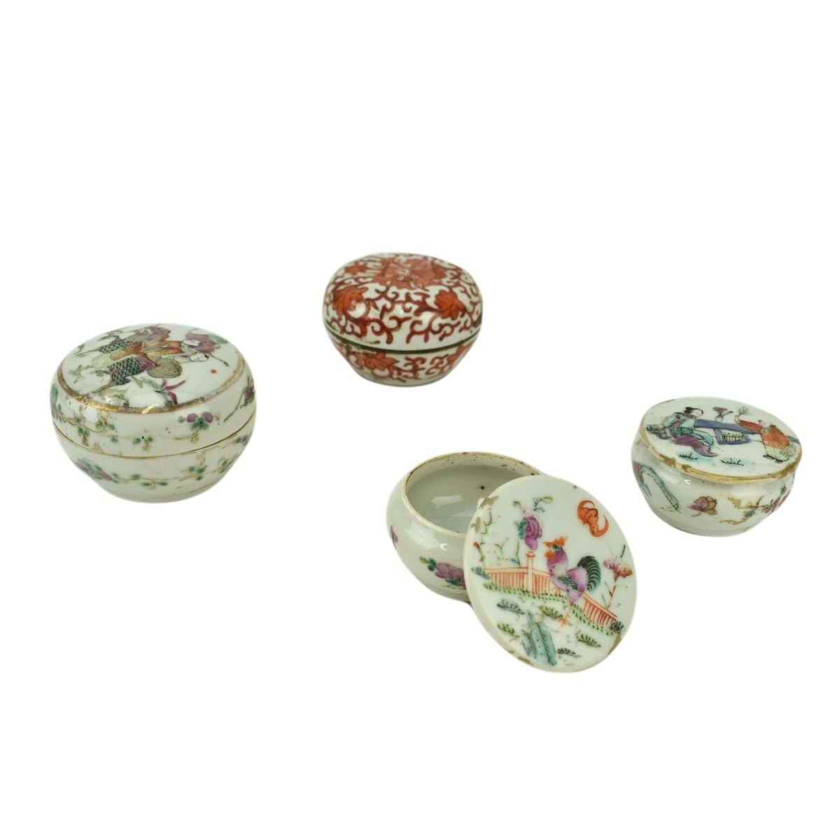 Grouping of Four (4) Antique Chinese Porcelain