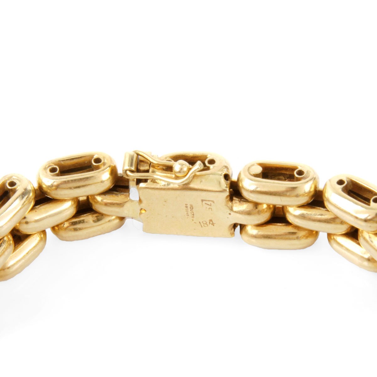 Vintage 18K Gold and Intaglio Bracelet
