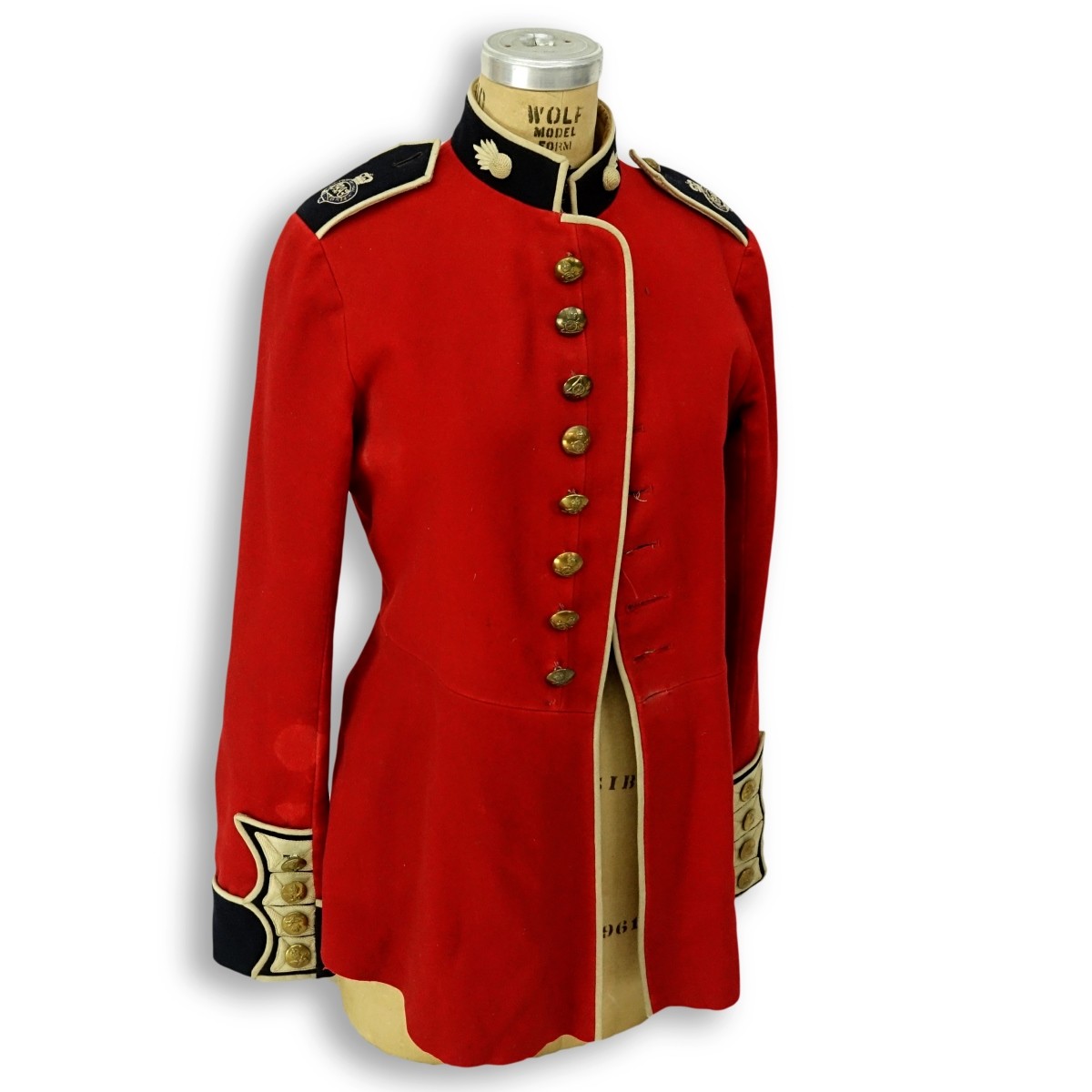 British Army Granadier Guards Red Wool Tunic Coat.